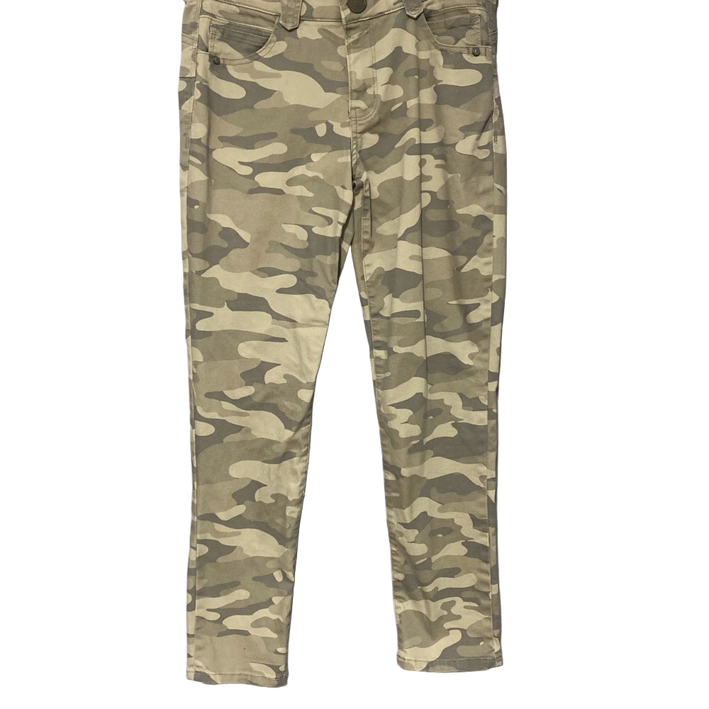 Democracy Women's Camo Skinny Jeans - Olive & Tan
